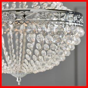 프리미엄 빈티지 크리스탈 샹들리에 천장 조명, 드롭 라이트,  피팅, 샬롯 펜던트 전등갓, 코드 키트 없음