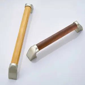 안전 손잡이 욕실 실내 화장실 벽부형 안전바 우드 계단