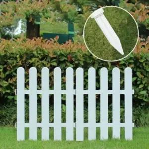 초록정원말뚝형플라스틱울타리2p세트실외울타리