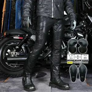 할리가죽바지 오토바이 라이더 진피 소가죽 팬츠 바이크