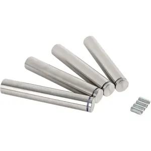 강화유리 받침대 높이 확장용 다리 150mm (4개입) 유리모니터받침대 책상정리