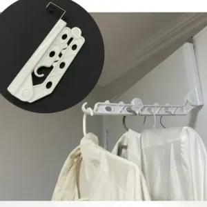 1개 방문 옷걸이용 빨래 건조대 문 걸이 정리 보조 행 문걸이빨래건조대