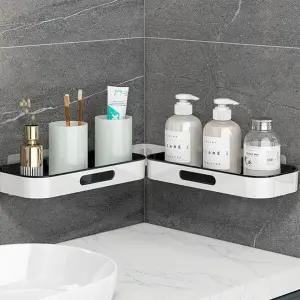 물빠짐 접이식 욕실 선반 바디워시 샴푸 수납 거치대 욕실코너선반