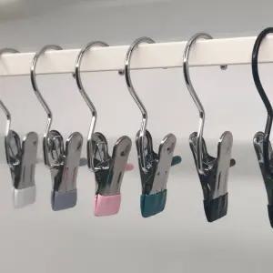 스텐 집게 걸이 고리 후크 정리 도구 1개 집게걸이 옷장정리 모자정리