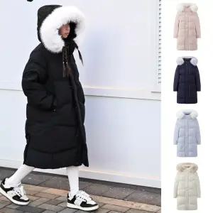 [백화점정품] 블랙야크 키즈 블랙 퍼플 색상 입고 25년 신상 퍼가 매력적인 스노우 롱 다운 자켓