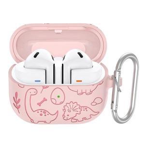 삼성 갤럭시 버즈 3 용 소프트 실리콘 헤드폰 케이스 크리에이티브 프린트 이어폰 보호 커버 프로용