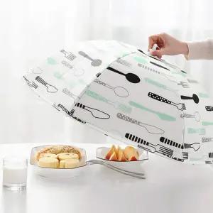 보온 푸드커버/천밥상보/밥상/덮개/보자기/식탁보/가정용/상보자기/음식/원터치/밥상보/상커버/접이식/위생