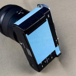 도니식 DIY 수제 진짜 가죽 카메라 스킨 데칼 루믹스 S9 S 9 보호 필름 사진 액세서리