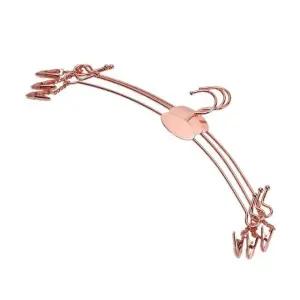 최고급 발레스커트 옷걸이 치마바지 발레복 얇은옷 현대무용 긴팔 로즈골드 매끄러운 바지걸이