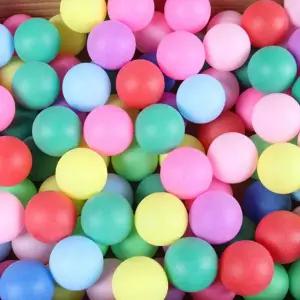 컬러 무지 탁구공 40mm 공예용 만들기 행사용 뽑기