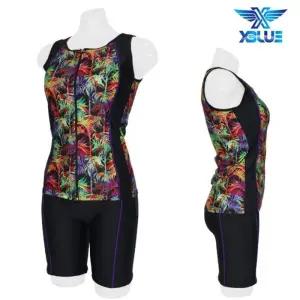 XBLUE 여자 아쿠아로빅 투피스 수영복 N154869