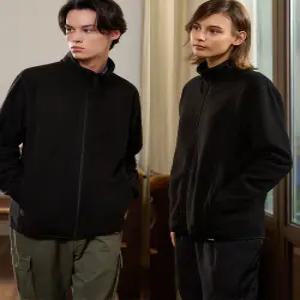 폴라플리스 자켓 블랙