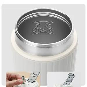 휴대용 커피 포트 500ml 전기컵 304 스마트 보온 온도조절 A 가열 USB 충전식