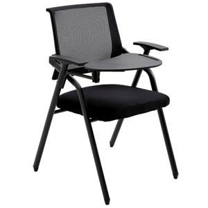 접이식 테이블달린의자 강의실 대학교 교육장 보조 대기블랙 일체형 학교 교육 노랑 교실