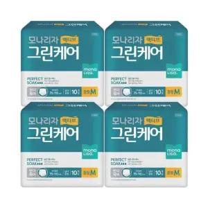 액티브 그린케어 성인기저귀 팬티형 중형 10매x4팩 출산용품 산모용패드 팬티형기저귀 요실금기저귀 성인기