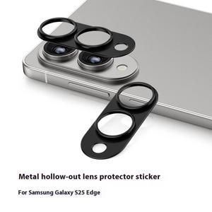 [호환품]삼성 호환 갤럭시 호환 S25 엣지 후면 카메라 렌즈 커버 케이스 알루미늄 스틸 메탈 보호 링 필름
