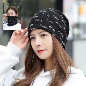 면 두건 넥워머 겸용 바이크 싸이클 모자 런닝 두건 여자런닝두건