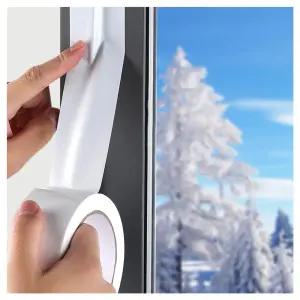 방풍테이프 화이트 외풍방지테이프 틈새막이테이프 문풍테이프