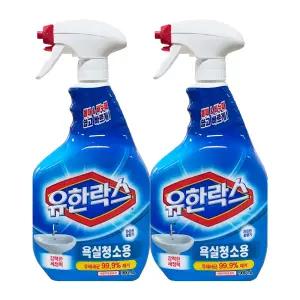 유한락스 욕실청소용 900ml 2개 / 화장실청소 세정제 세제