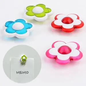 4P 캐릭터 자석 꽃 냉장고 현관문 메모 명함 냉장고자석 메모판자석