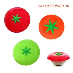 식품용 실리콘 토마토 뚜껑 소형 밥 반찬 컵뚜껑 식품용 실리콘 토마토