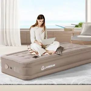 싱글에어매트 공기침대 여가 감성캠핑용품 싱글 이중벨브 900mm (WFKBKIO)