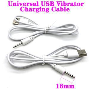 USB DC 2.5 진동기 충전기 케이블 오디오 전원 코드 마사지기 악세서리 공급 장치