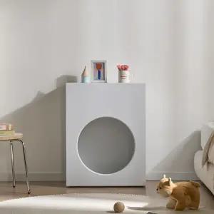 C1380 원형 다용도 화장대 600 2colors