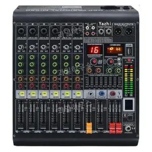 음향 오디오 파워드 믹서 녹음 믹스 전문가용 채널 사운드 장비