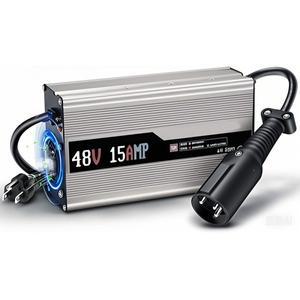 골프 카트 납산 배터리 충전기 클럽 자동차 액세서리 라운드 3 핀 플매트 카펫 러그 48 V 15A 15 AMP