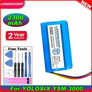 LOSONCOER YOLOXIX YSM-3000 물 진공 청소기용 배터리 2300mAh