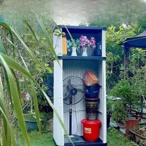 농기구 보관함 캐비닛 간이 창고 야외용 소형 수납