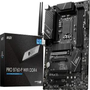 MSI PRO B760-P WiFi DDR4 Pro Series 마더보드(12th /13th /14th 인텔 프로세서 LGA 1700 PCIe 4.0 M.2
