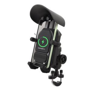 오토바이무선충전기 해드폰거치대 고속충전 비엔티안 충격흡수 해드폰 튜브 거치대 무선충전기