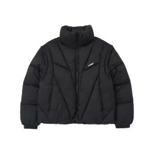 [널디](대전신세계)프라그먼트 디태처블 푸퍼 자켓 블랙