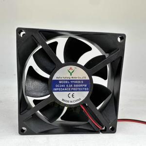 YF8025S DC24V 0.3A 8025 냉각 팬용 새 CPU 팬 80x80x25MM