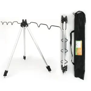 3단 원투 받침대 바다 선상 갯바위 서프 스탠드 삼각대 로드 낚시대 거치대 받침틀 대거치대 땅꽂이