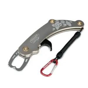 싸파 하야로비 알루미늄 랜딩그립 실버 물고기집게낚시소품 공구 도구 은색 휴대용 고급