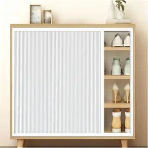 선반용 OYKSHDF 캐비닛 커튼 접이식 슬라이딩 도어 문이 없는 프라이버시 숏 클로젯 패널 수납 창문 TV