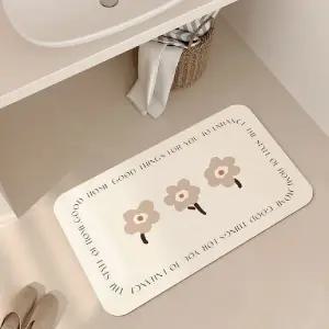 물흡수 규조토 발매트 욕실 주방 매트/러그/화장실/현관/논슬립/미끄럼방지/빨아쓰는/가정/용