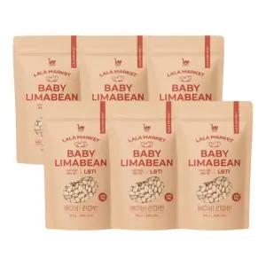 라라마켓 페루 베이비 리마빈 리마콩 라마빈 500g, 6개