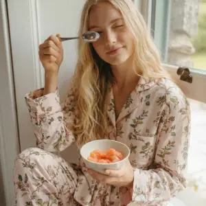 로라애슐리 Elderwood 9부 파자마세트PE