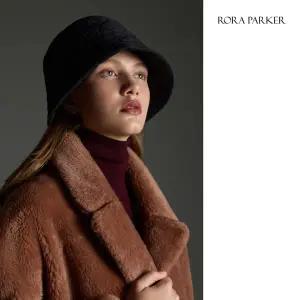 [로라파커] 25FW 플리츠 퀼팅 모자