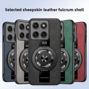 [호환품]모토로라 MOTO Edge 70 60 Pro G86 G06 G56용 무선 충전 마그네틱 링 홀더 케이스 소프트 프레임 P