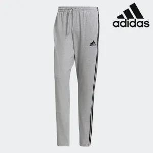 아디다스 팬츠/ GK8998/ M 3S SJ TO PT 남성 에센셜 싱글 저지 테이퍼드 오픈 헴 3