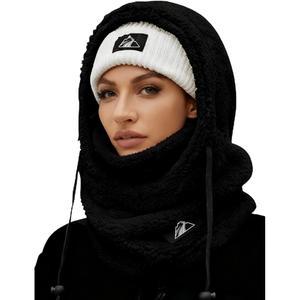 남성용 플리스 발라클라바 스키 마스크, 겨울 방풍 후드 스카프 페이스 스노보드 마스크