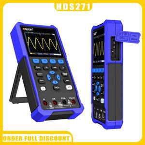 OWON 3 in 1 멀티미터+파형 발생기+파형 발생기, 70MHz 40MHz 단일 채널, 250Msa/s+4.5bit HDS274/HDS241