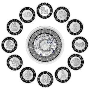 별자리 수호신 주화 생일 기념 동전 은화 기념품