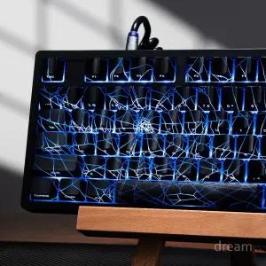 XVX 커스텀 키캡 스파이더웹 거미줄 키보드