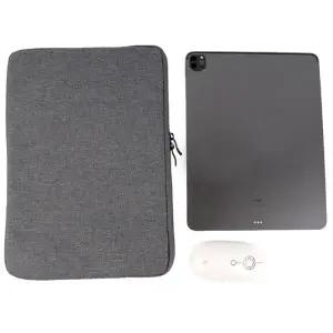 ( )노트북 파우치 13인치 그레이 맥북 태블릿 가방 충격 방지 슬리브 휴대용 정리